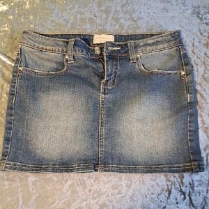 Motivi Blue Denim Mini Skirt